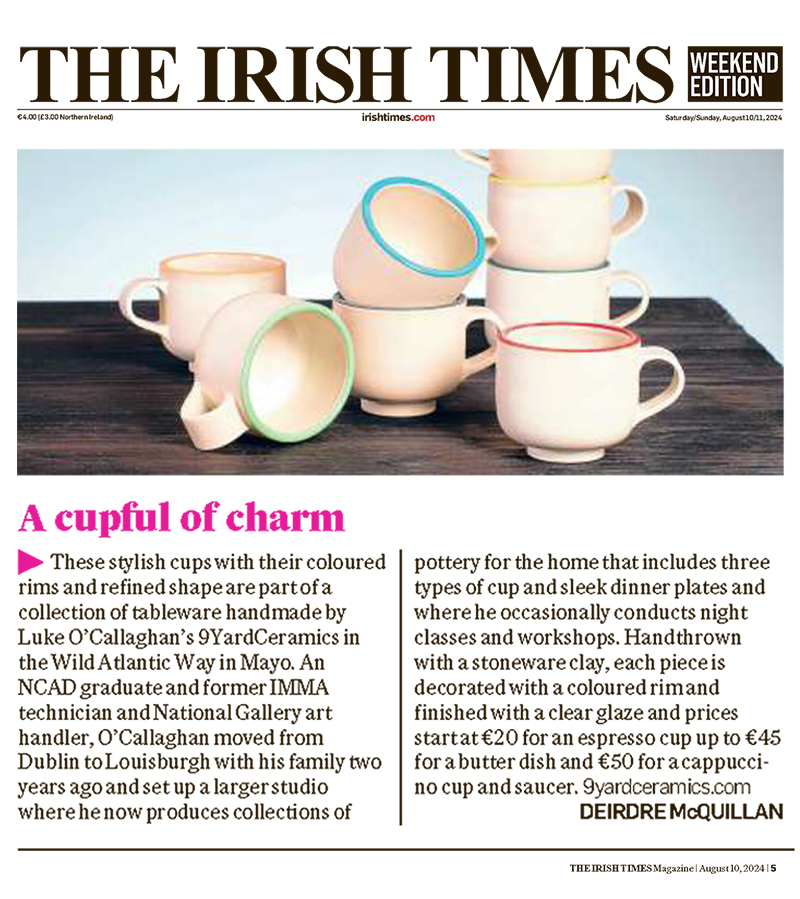 9Yard feature in Irish Times 10 Aug 2024.